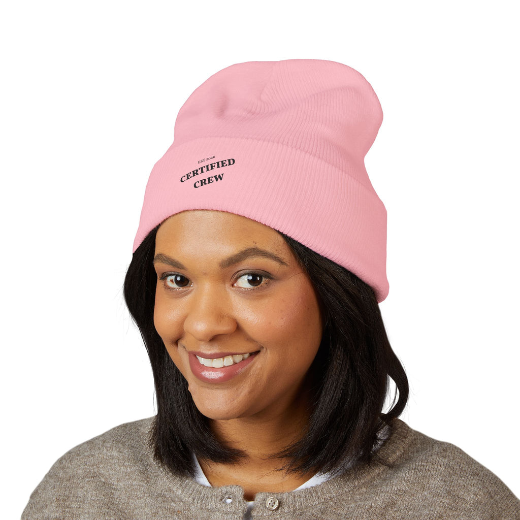 Certified Crew Classic Cuffed Beanie (Embroidery)