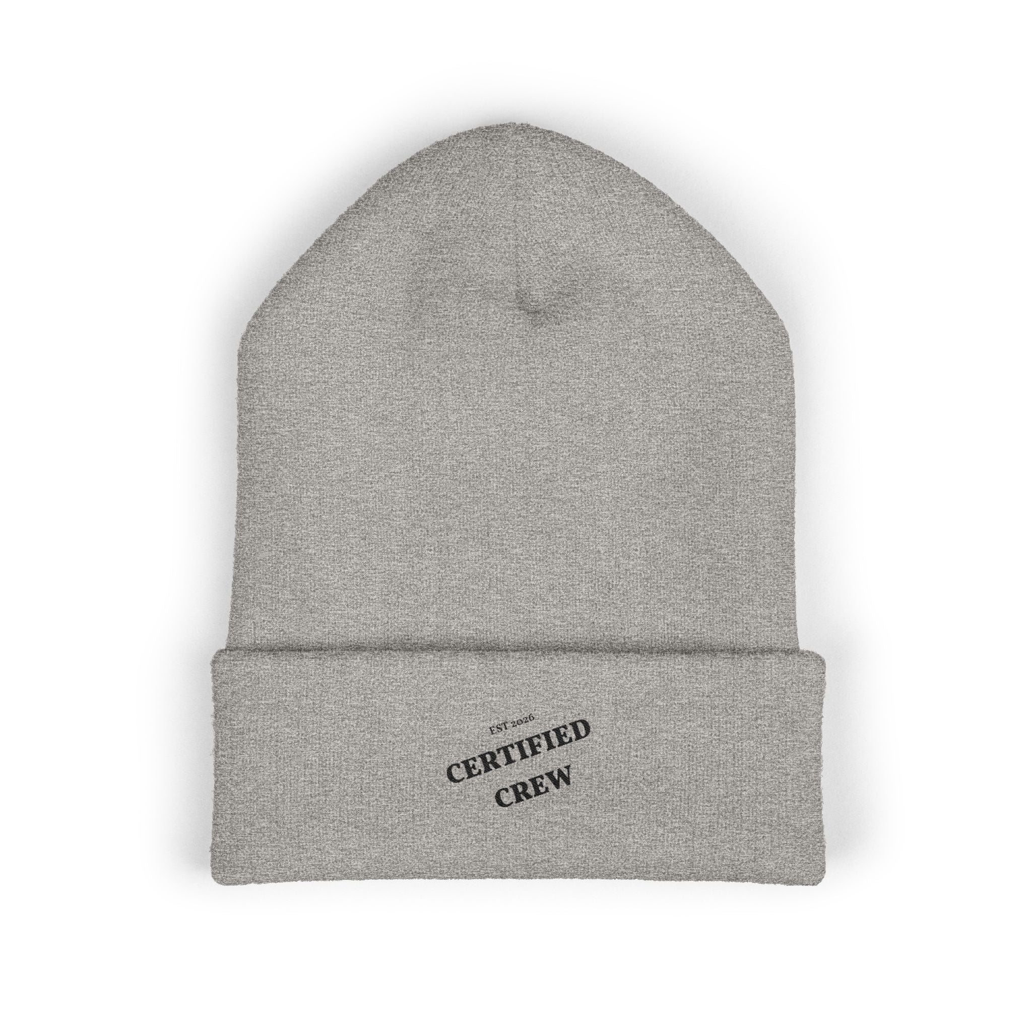 Certified Crew Classic Cuffed Beanie (Embroidery)