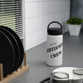 Certified Crew Stainless Steel Water Bottle, Handle Lid