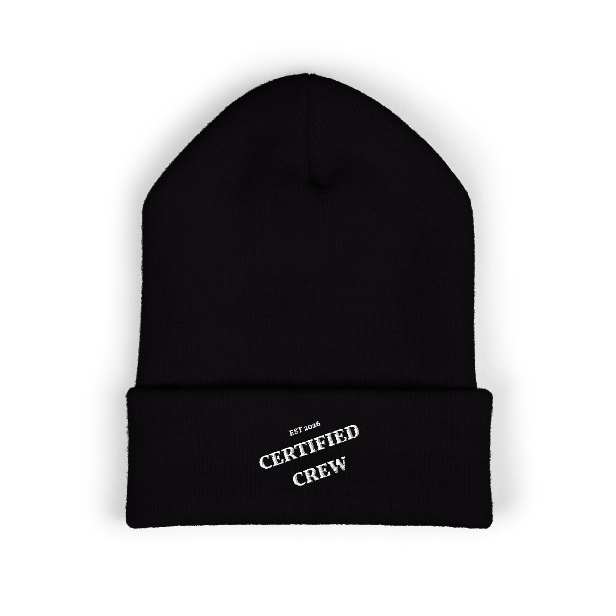 Certified Crew Classic Cuffed Beanie (Embroidery)
