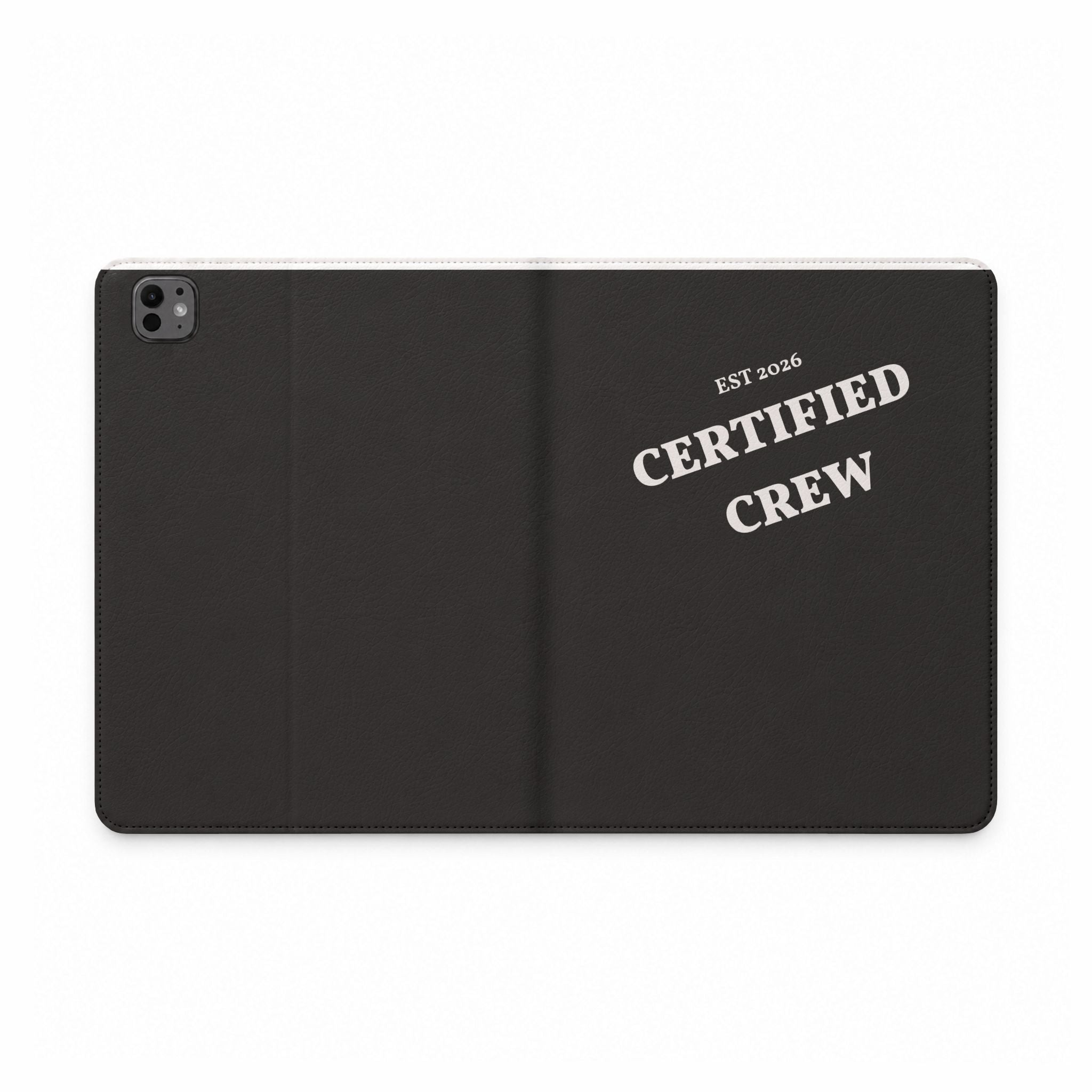 Certified Crew Tablet Folio Case