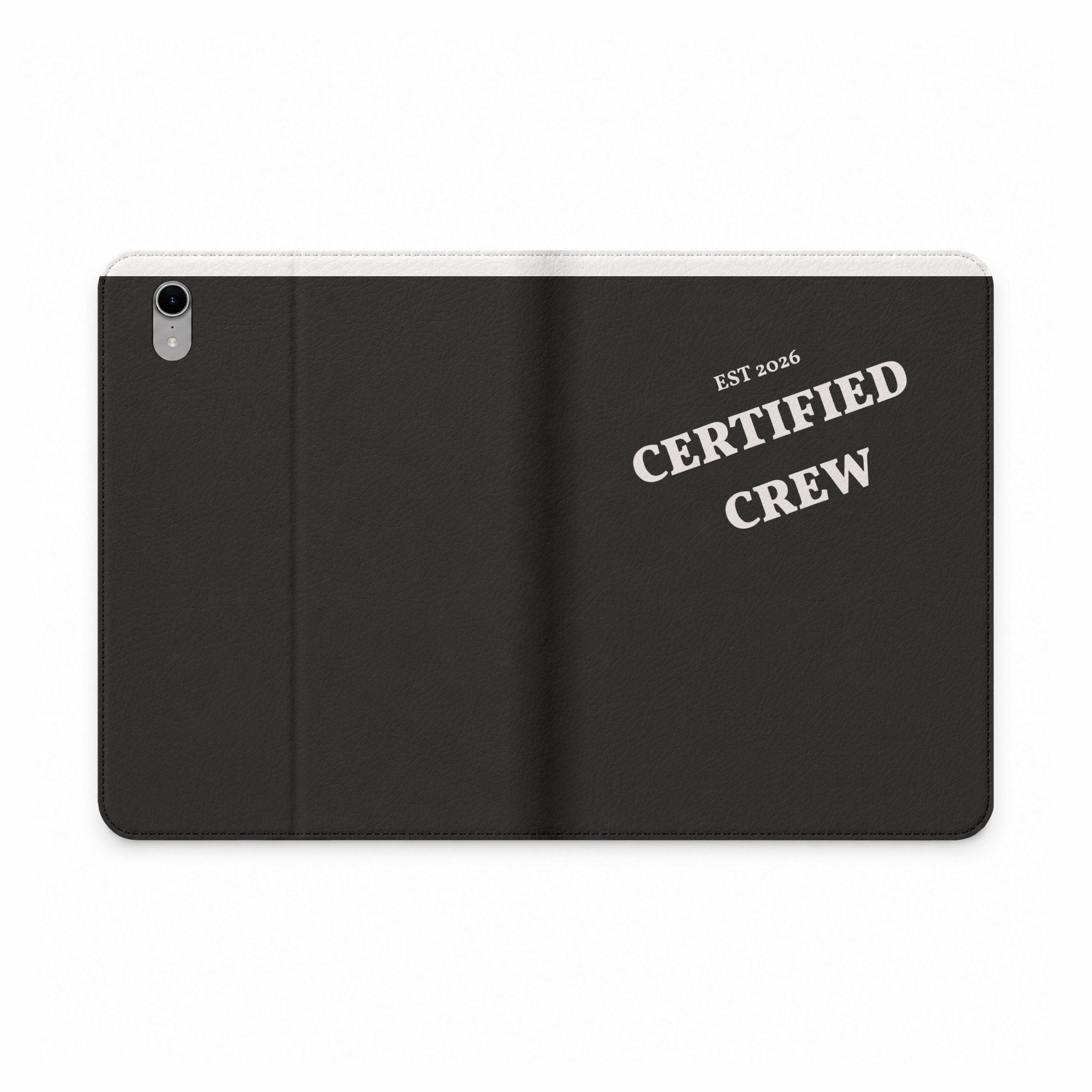 Certified Crew Tablet Folio Case