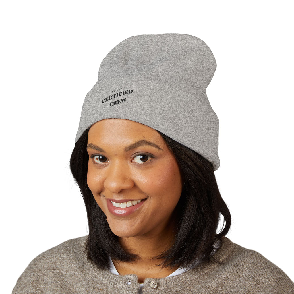 Certified Crew Classic Cuffed Beanie (Embroidery)