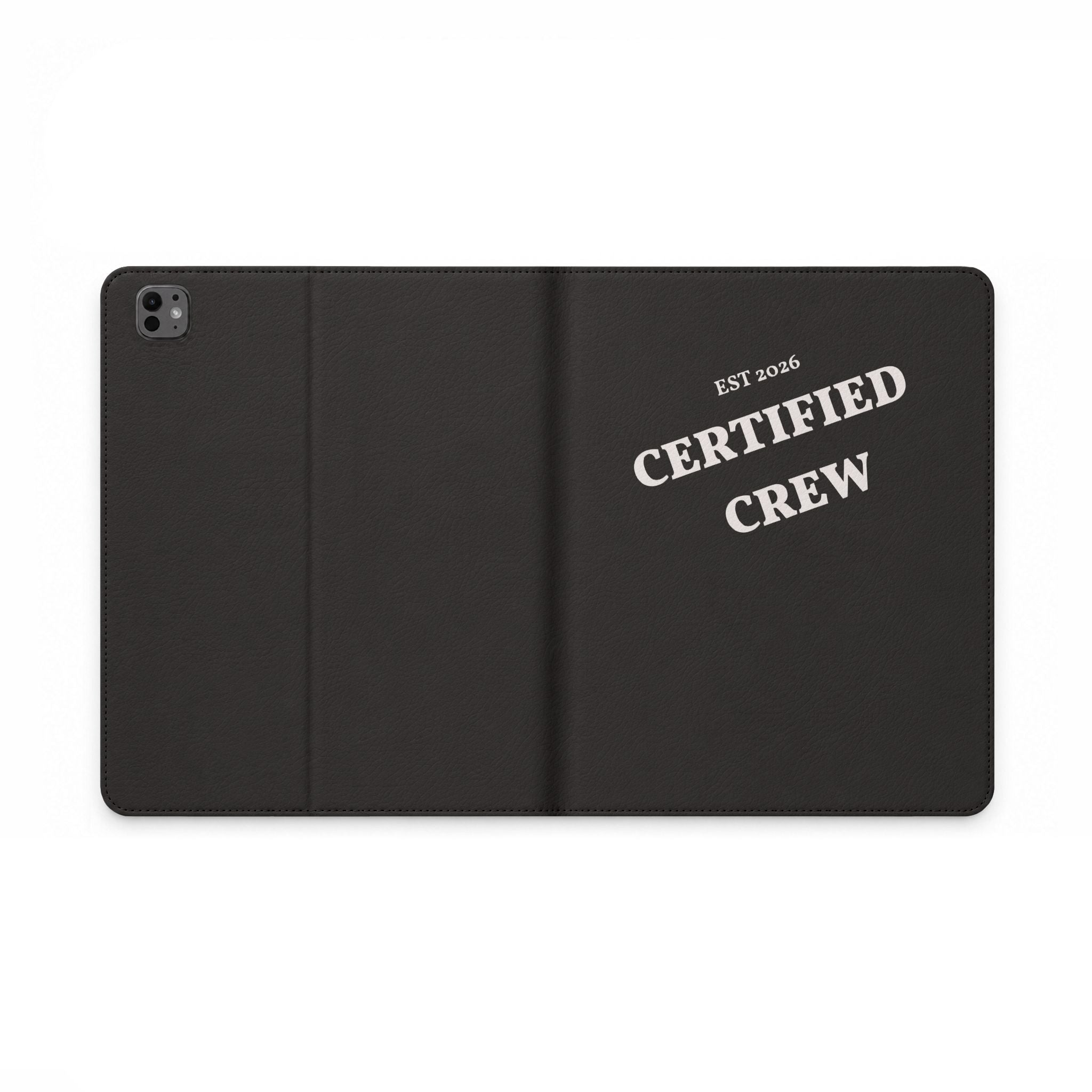 Certified Crew Tablet Folio Case