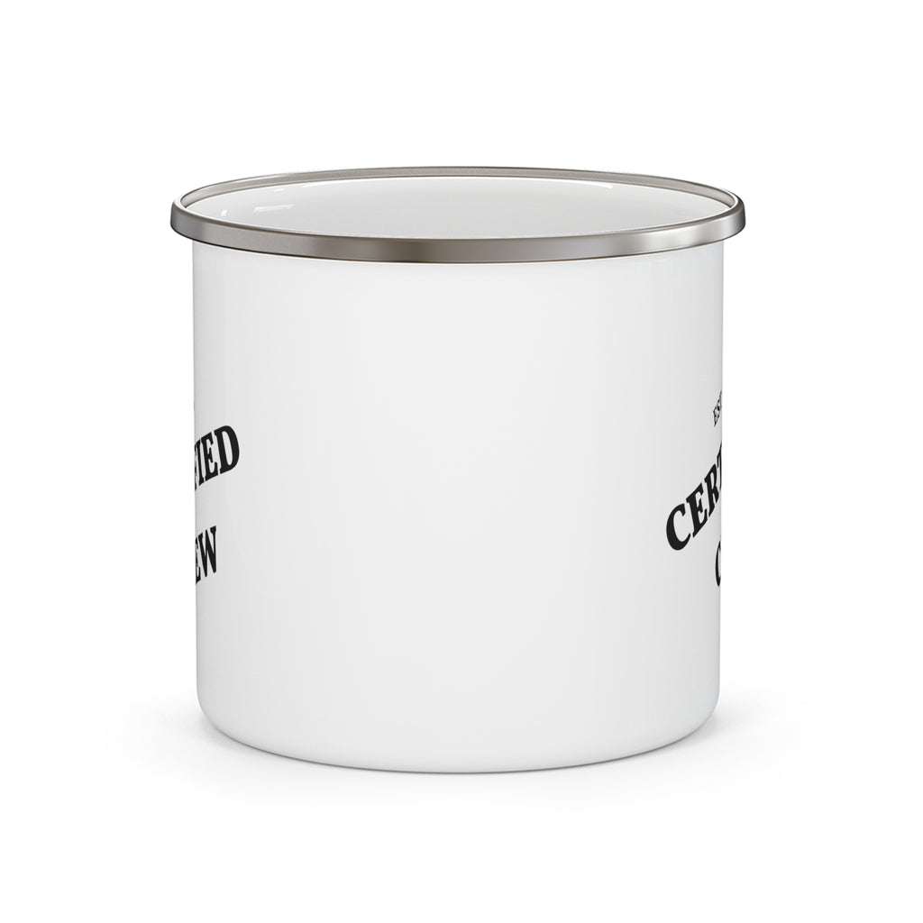 Certified Crew Enamel Camping Mug