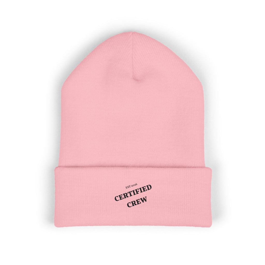 Certified Crew Classic Cuffed Beanie (Embroidery)