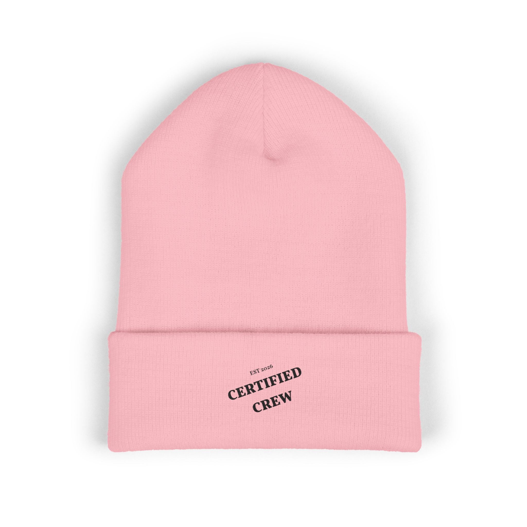 Certified Crew Classic Cuffed Beanie (Embroidery)