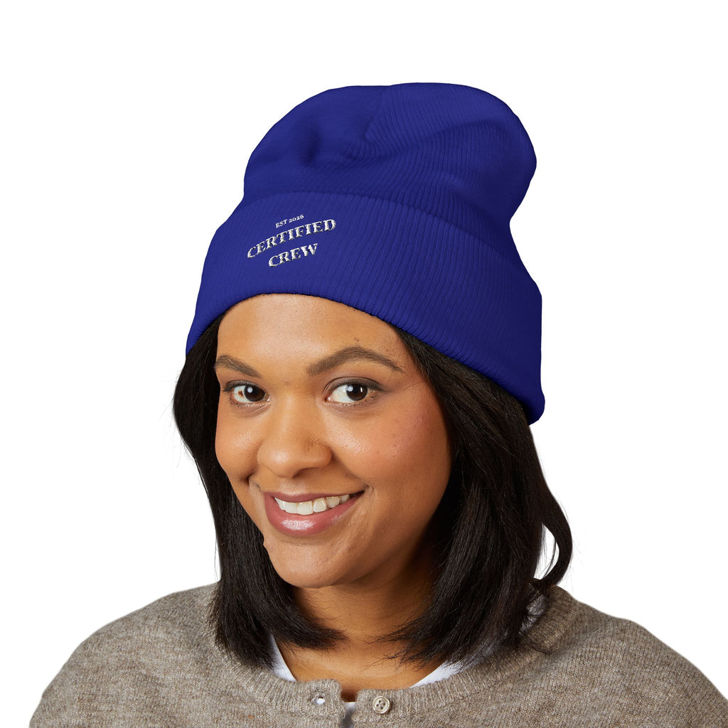 Certified Crew Classic Cuffed Beanie (Embroidery)