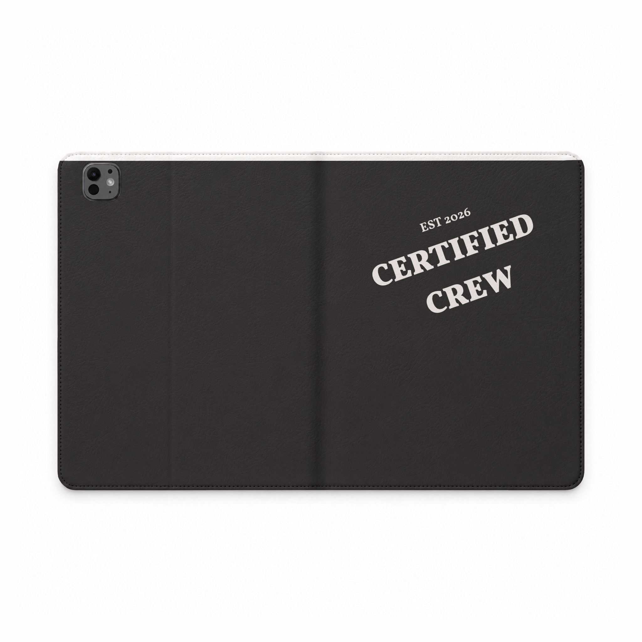 Certified Crew Tablet Folio Case